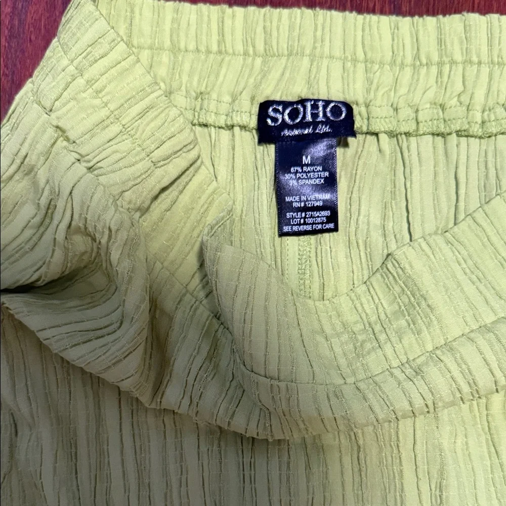 Soho Vibrant Green Midi Skirt - Picture 2 of 5